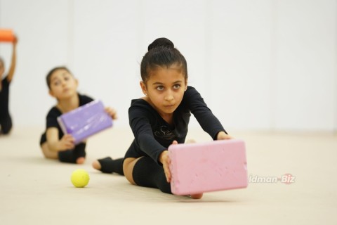 Athletes of Kurdamir and Shirvan have started training at the National Gymnastics Arena - PHOTO