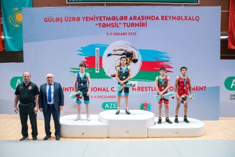 4 more gold medals from the Azerbaijani freestyle wrestlers - PHOTO