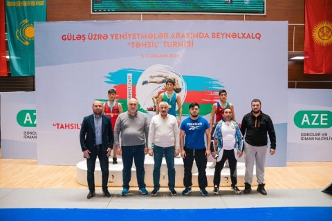 Victory of Azerbaijani wrestlers in the international tournament - PHOTO