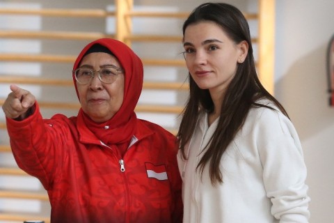 Arijali Nişa Neqaka: “Azərbaycanda gənc gimnastlar yüksək potensiala malikdirlər” - MÜSAHİBƏ - FOTO