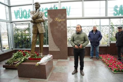 Participants of the "Vugar Hashimov Memorial-2023" in the II Alley of Honor - PHOTO
