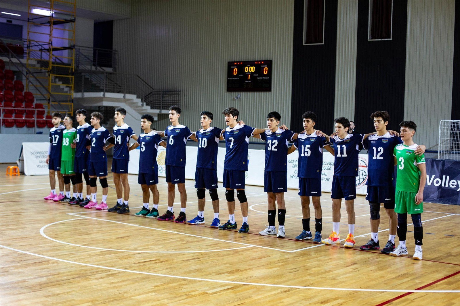 Our national team won only 1 set