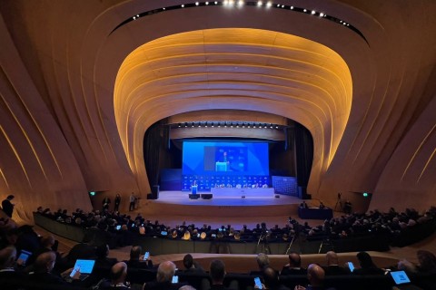Heydar Aliyev Center hosts final meeting of FIA ​​General Assembly - PHOTO