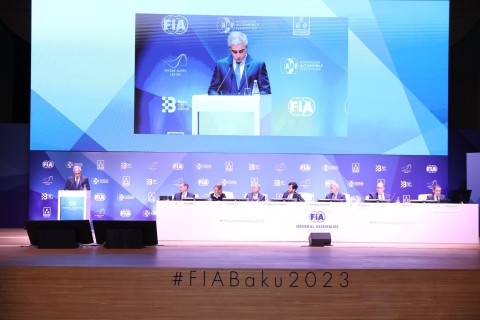 Heydar Aliyev Center hosts final meeting of FIA ​​General Assembly - PHOTO