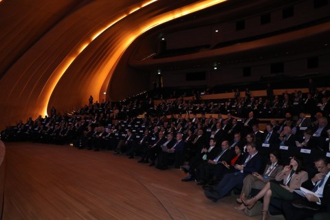 Heydar Aliyev Center hosts final meeting of FIA ​​General Assembly - PHOTO
