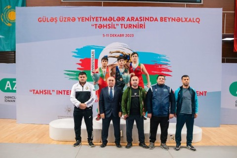 Maximum results from Azerbaijani wrestlers - PHOTO