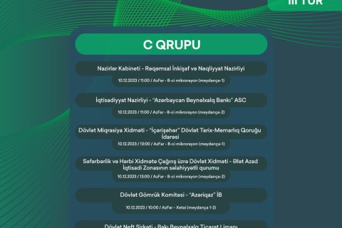 Dövlət qurumları arasında minifutbol turnirinin 3-cü turu start götürəcək
