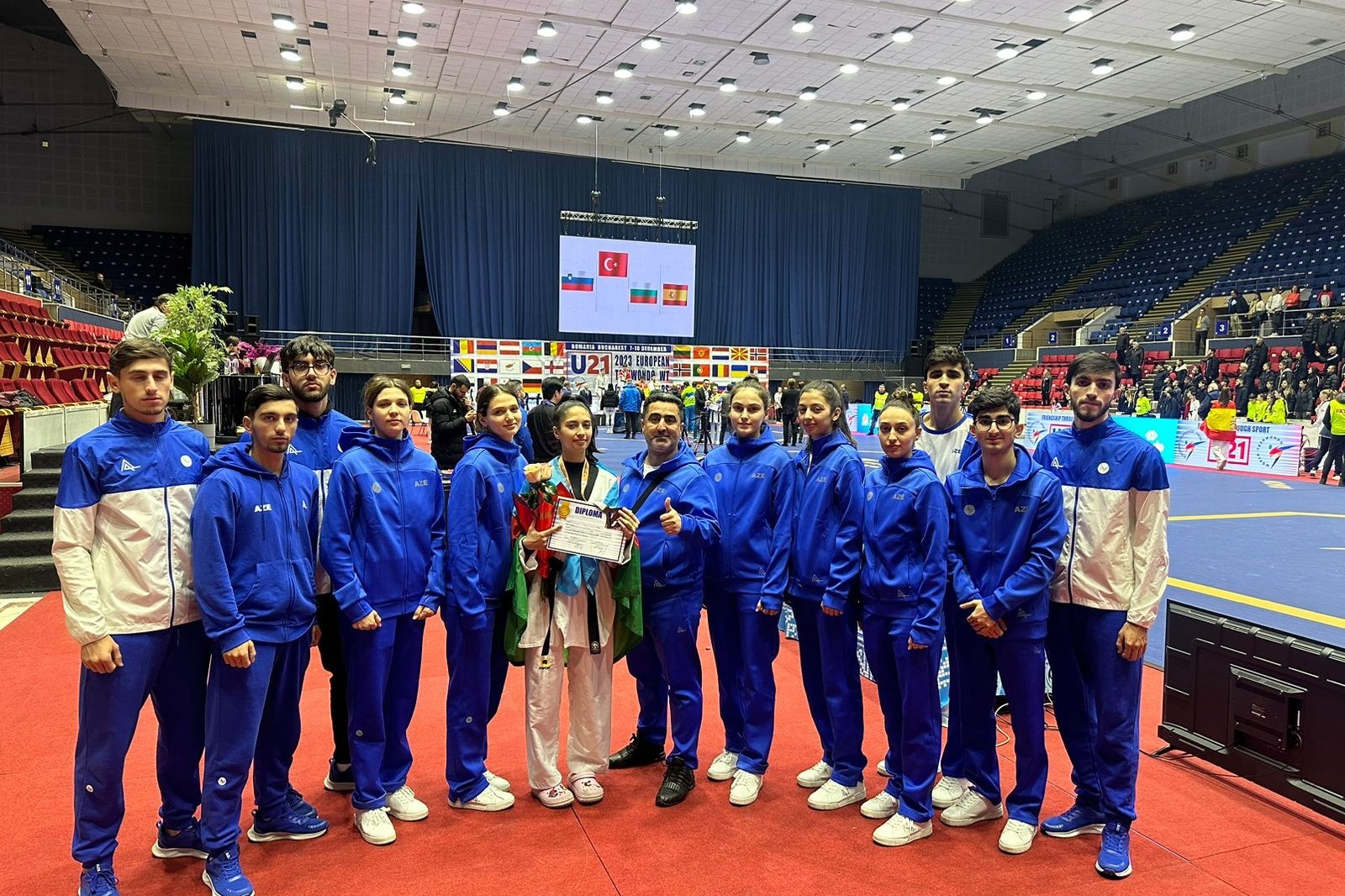 European Taekwondo Championship: Azerbaijani player won a bronze medal
