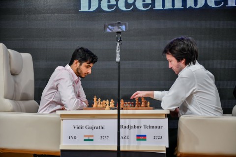 Vidit Qujrati "Vüqar Həşimov Memorial-2023” turnirinin qalibi olub - FOTO