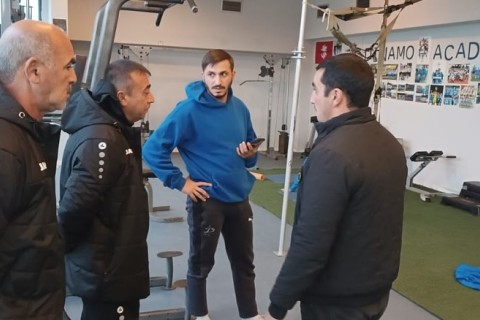 “Turan Tovuz”un məşqçiləri Tbilisi “Dinamo”sunun akademiyasında olublar - FOTO