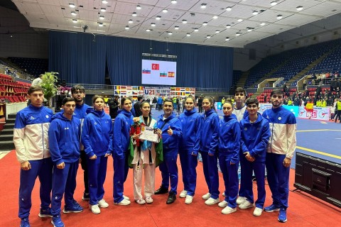 European Taekwondo Championship: Azerbaijani player won a bronze medal