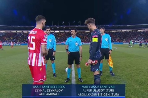 CL: 1 penalty and 4 yellow cards from Aliyar Aghayev - VIDEO