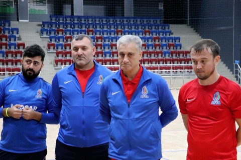 The president of the federation met with the national team - PHOTO