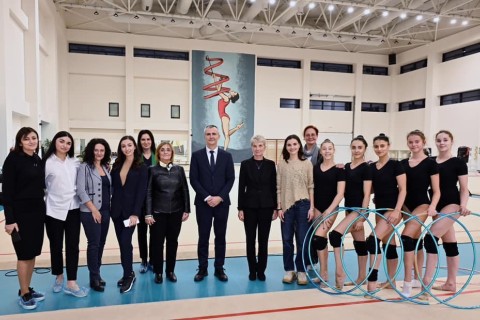The Bulgarian minister was interested in the activity of sports facilities in Baku - PHOTO