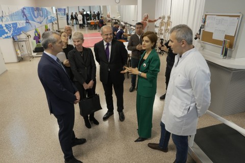 Bolqarıstanın gənclər və idman naziri ASAPES-də qonaq olub - FOTO