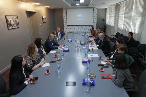 Bolqarıstanın gənclər və idman naziri ASAPES-də qonaq olub - FOTO