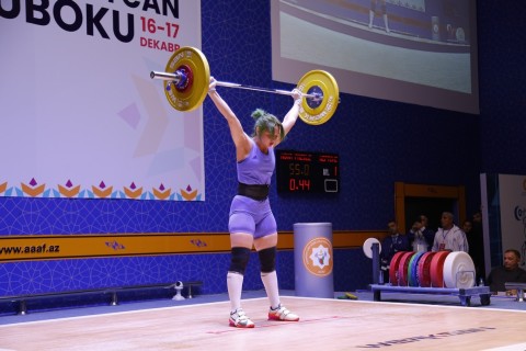 Azerbaijan Weightlifting Cup: Winners of 6 weight categories