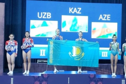 Gimnastlarımızdan daha 6 medal - FOTO