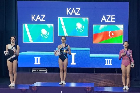 Gimnastlarımızdan daha 6 medal - FOTO