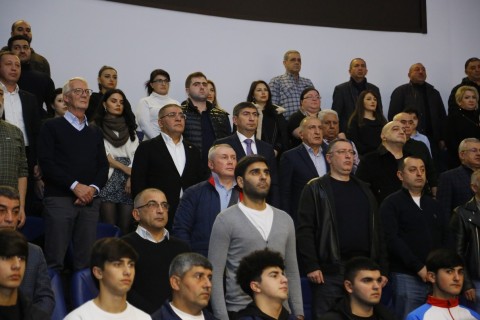 Ağırlıqqaldırma üzrə Azərbaycan Kubokunun açılış mərasimi keçirilib - FOTO