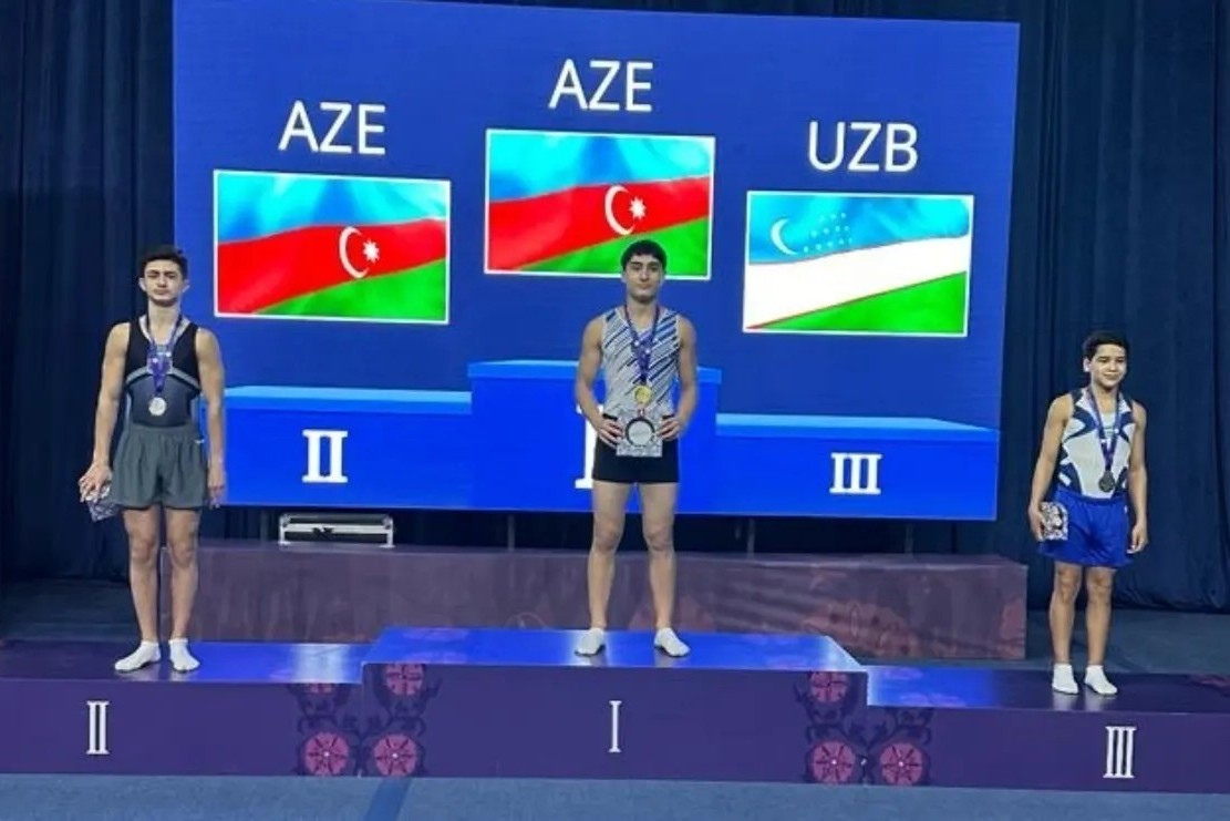 Gimnastlarımızdan daha 3 medal