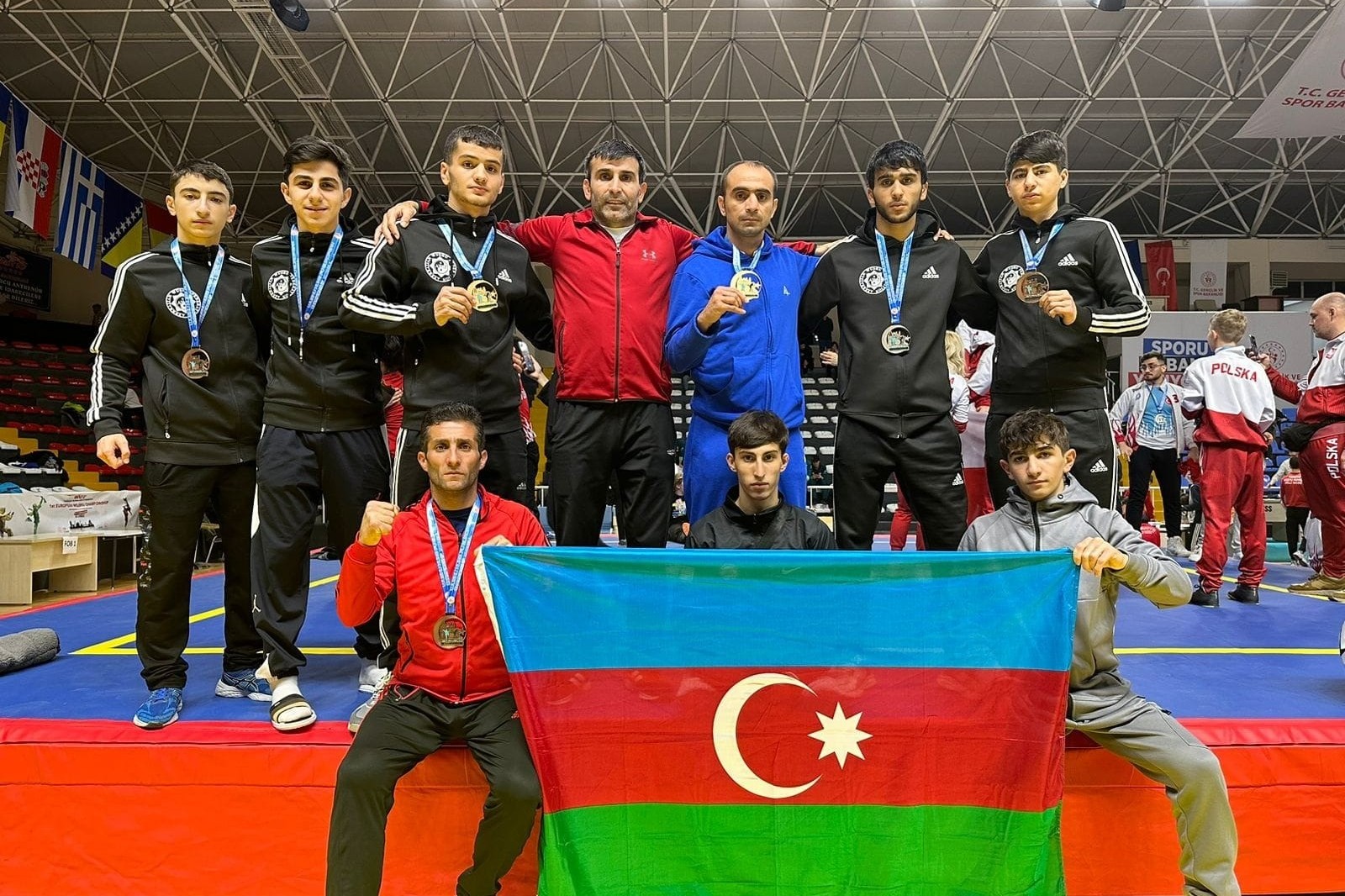 Elçin Eminov 6-cı dəfə Avropa çempionu olub – İstanbulda 9 medal