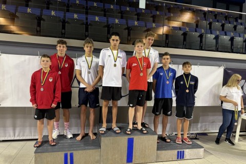 4 gold and 1 silver medals from the Azerbaijani swimmers in the international tournament - PHOTO