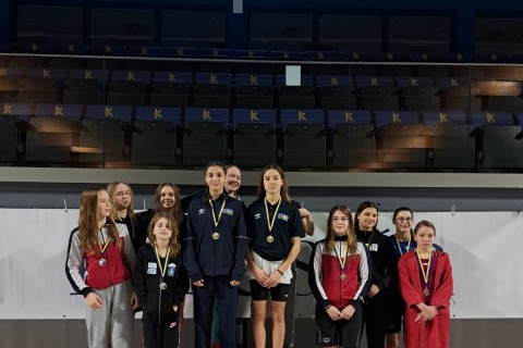 4 gold and 1 silver medals from the Azerbaijani swimmers in the international tournament - PHOTO