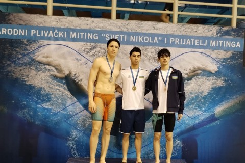 Azerbaijani swimmer set a record in Serbia - 8 medals
