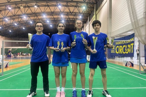 Azerbaijani badminton players won 5 medals in the international competition - PHOTO