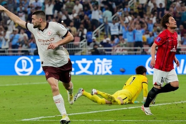 Manchester City in the final of the World Championship - VIDEO