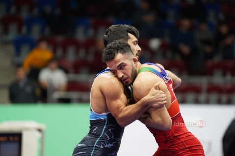 Azərbaycan çempionatında daha 7 çəkidə qaliblər müəyyənləşib - YENİLƏNİB - FOTO
