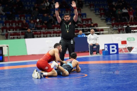 Azərbaycan çempionatında daha 7 çəkidə qaliblər müəyyənləşib - YENİLƏNİB - FOTO