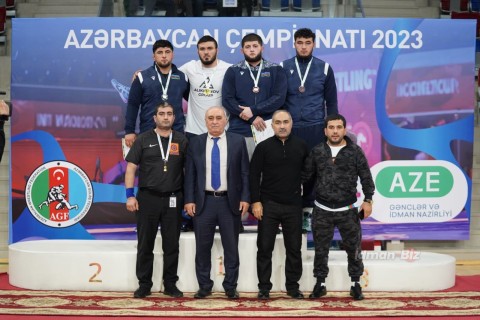Azərbaycan çempionatında daha 7 çəkidə qaliblər müəyyənləşib - YENİLƏNİB - FOTO