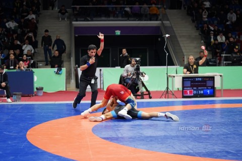 Azərbaycan çempionatında daha 7 çəkidə qaliblər müəyyənləşib - YENİLƏNİB - FOTO