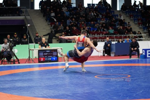 Azərbaycan çempionatında daha 7 çəkidə qaliblər müəyyənləşib - YENİLƏNİB - FOTO