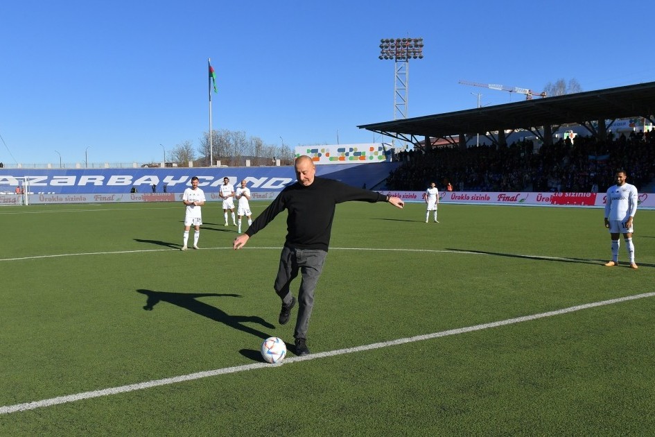 Azerbaijani President: Reconstruction of Imarat Stadium in Aghdam city to begin in a few months - VIDEO