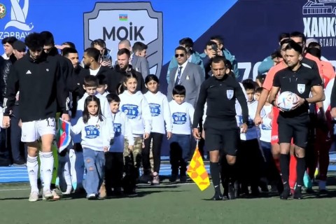 The children of the martyrs watched the historical game in Khankendi