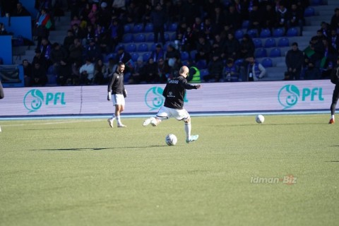 Xankəndi stadionunda Qurban Qurbanov qüruru - FOTO
