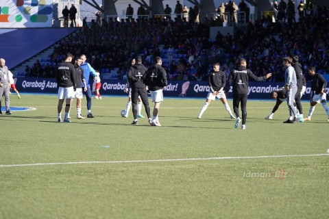 Xankəndi stadionunda Qurban Qurbanov qüruru - FOTO