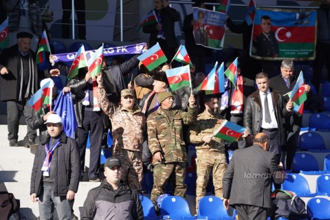 Khankendi City Stadium is ready for the historic game - PHOTO - VIDEO