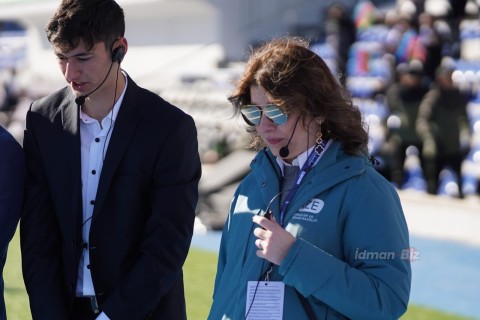 Khankendi City Stadium is ready for the historic game - PHOTO - VIDEO