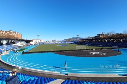 Khankendi City Stadium is ready for the historic game - PHOTO - VIDEO