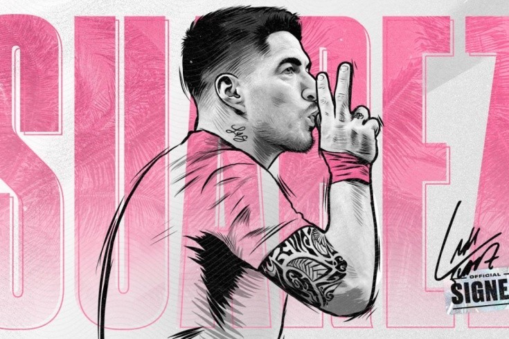 Luis Suarez is officially at Inter Miami