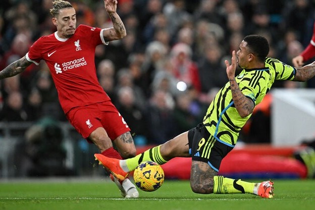 "Liverpul" – "Arsenal": hərəyə 1 qol və 1 xal