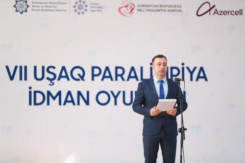 VII Uşaq Paralimpiya İdman Oyunları keçirilib - FOTO
