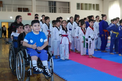 VII Uşaq Paralimpiya İdman Oyunları keçirilib - FOTO