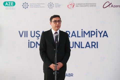 VII Uşaq Paralimpiya İdman Oyunları keçirilib - FOTO