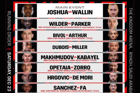 Day of Reckoning in Riyadh: Bivol secured his title, Joshua won - VIDEO - PHOTO