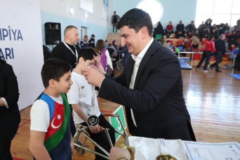 VII Uşaq Paralimpiya İdman Oyunları keçirilib - FOTO